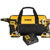 DEWALT DCK267D2 20V MAX XR Drywall Screwgun & Impact Driver Kit