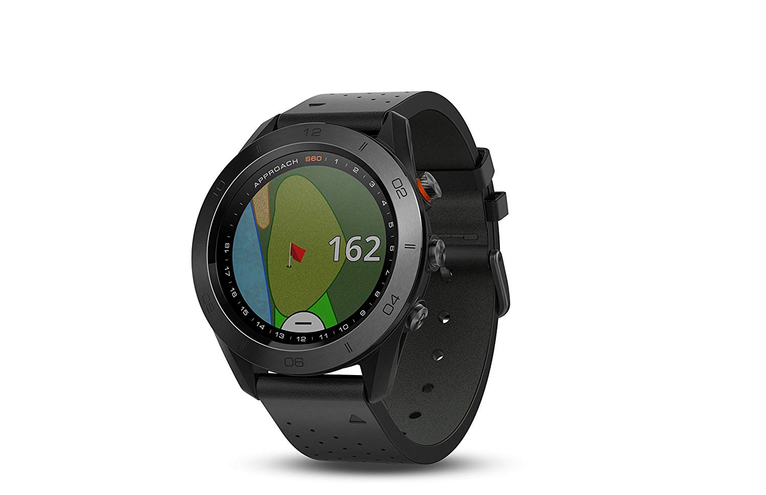 Garmin Approach S60 GPS Golf Watch With Black Silicone Band 1 Garmin Approach S60 GPS Golf Watch With Black Silicone Band