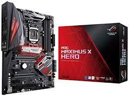 ASUS ROG Maximus X Hero LGA1151 (Intel 8th Gen) DDR4 DP HDMI M.2 Z370 ATX Gaming Motherboard with onboard 802.11ac WiFi